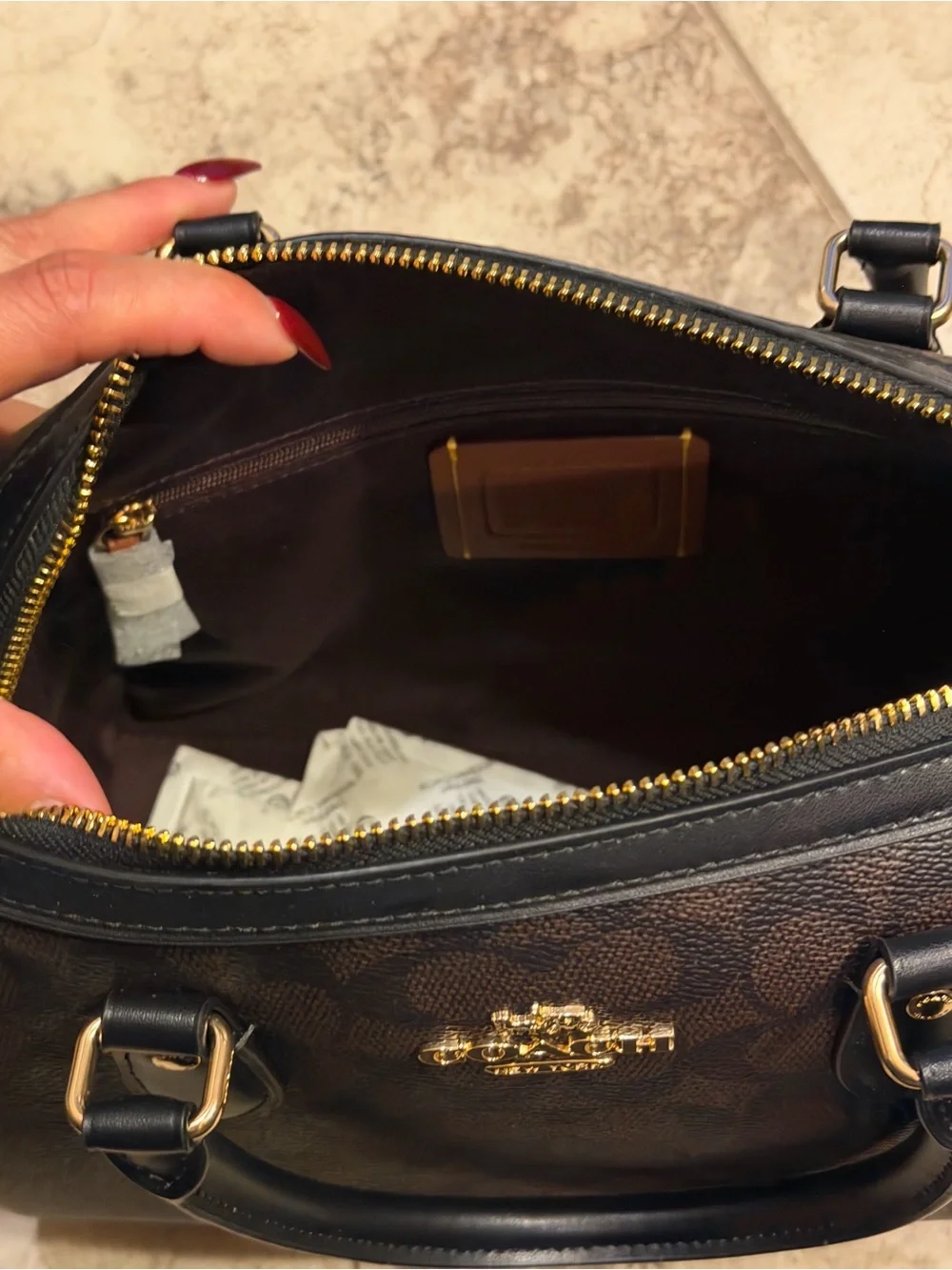 🖤🤎COACH NWOT Rowan Satchel Bag